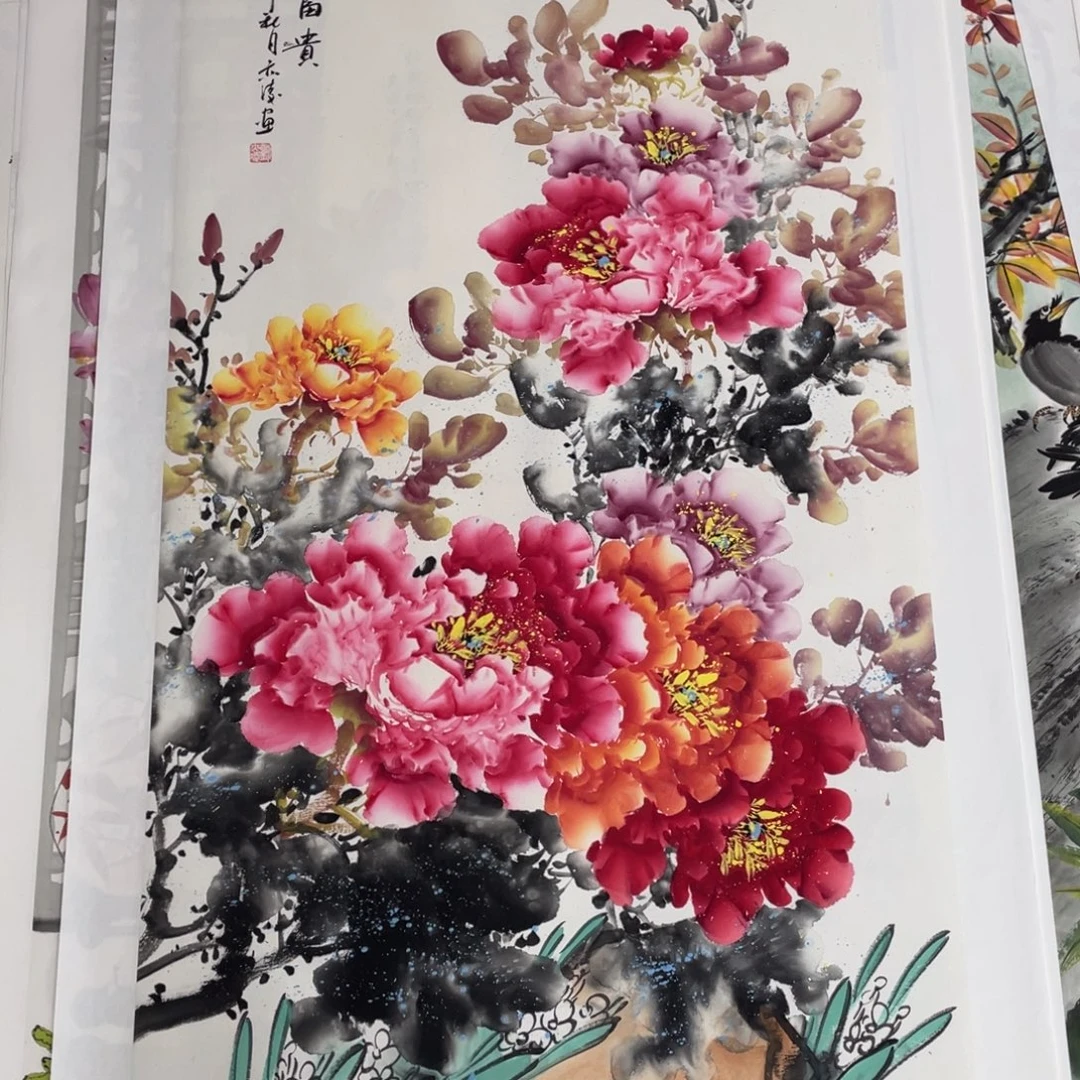 国画刘亦凌老师作品欣赏