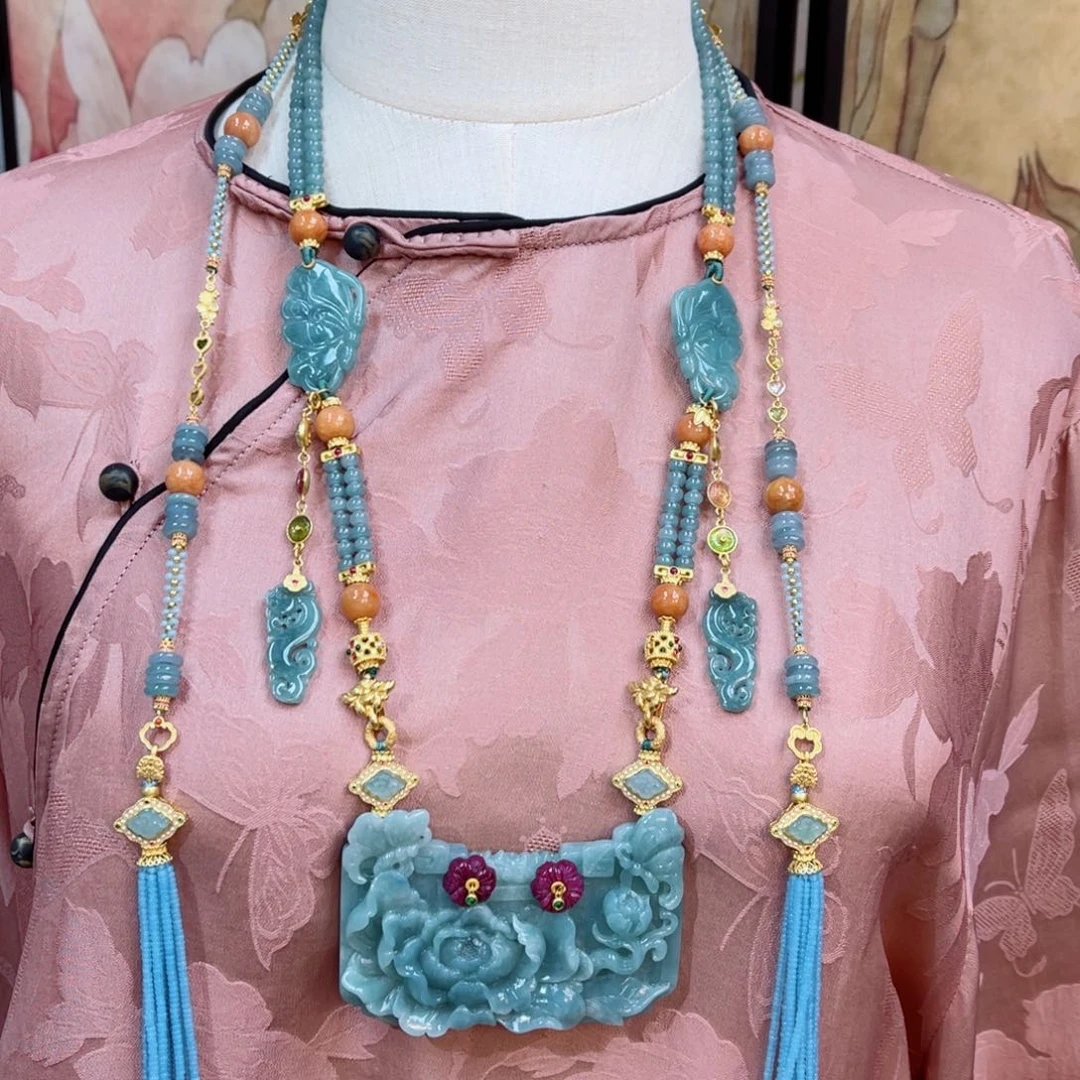 翡翠颈饰合金48小时鉴赏期