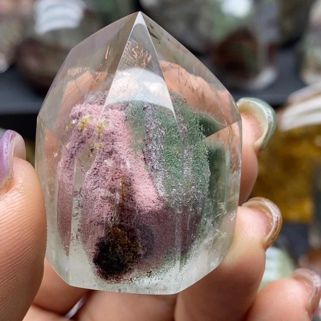 水晶未镶嵌珠宝半成品