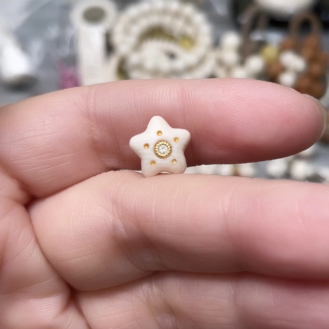 手串/手链/手镯猛犸象牙镶嵌星星