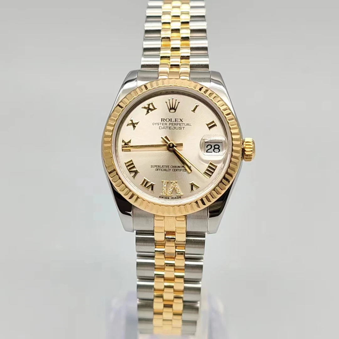 99新 Rolex/劳力士 小橘/178273/31/自动机械/原钻/单表