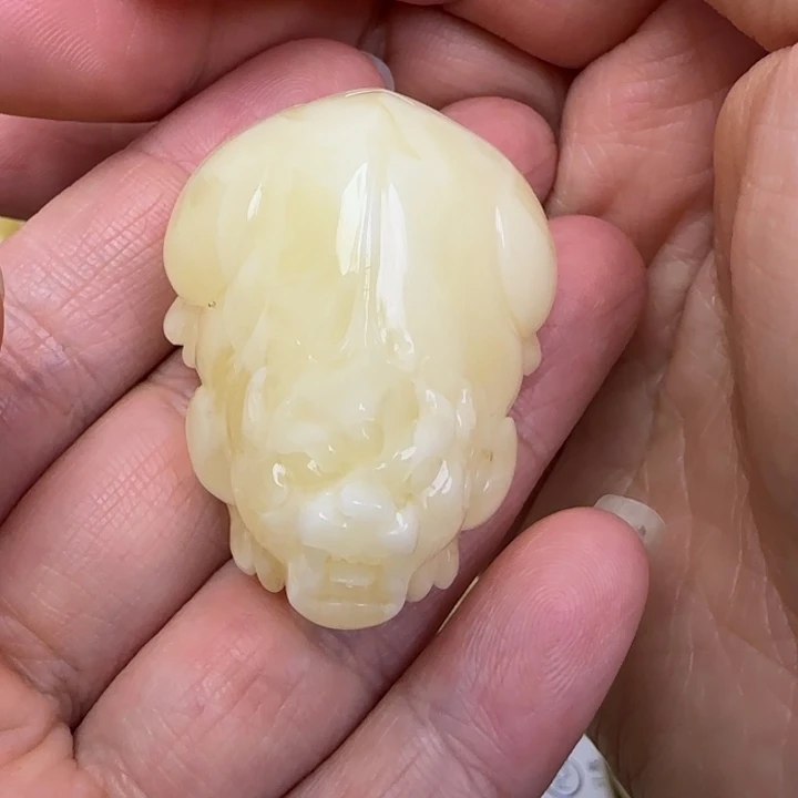 蜜蜡颈饰未镶嵌天然蜜蜡