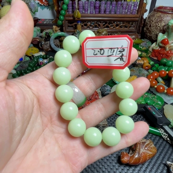 极***油滴血莲花菩提手串
