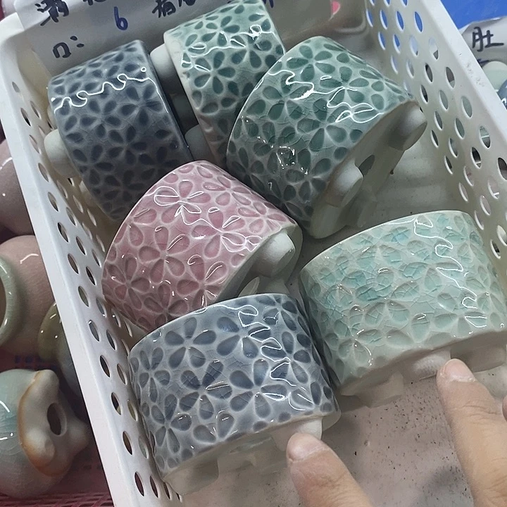 红陶【满10米包邮默认微瑕疵】随机3g