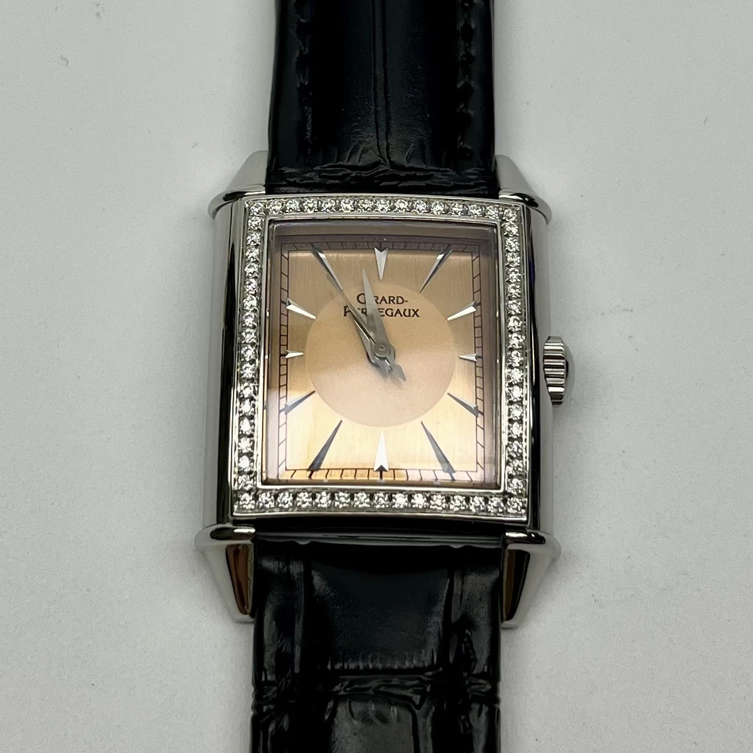 95新 Zhibai/芝柏 女士腕表/手动机械/单表/24×34mm/2539