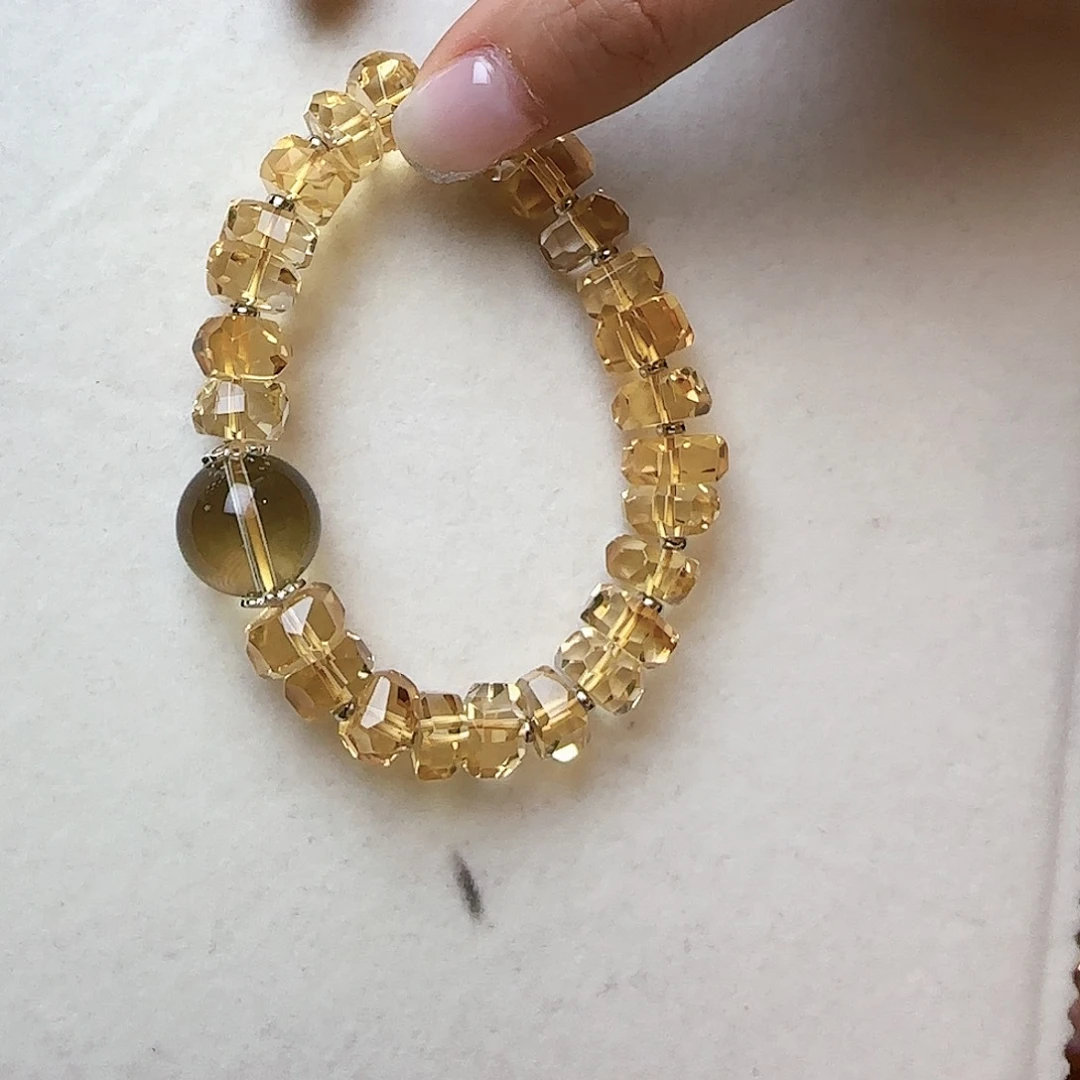 水晶手链未镶嵌大气上档次