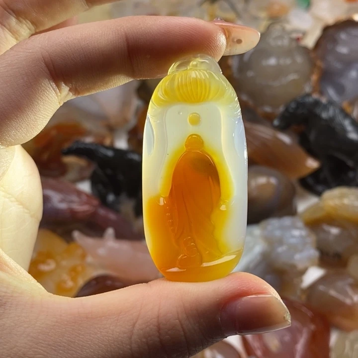 玛瑙/玉髓未镶嵌颈饰