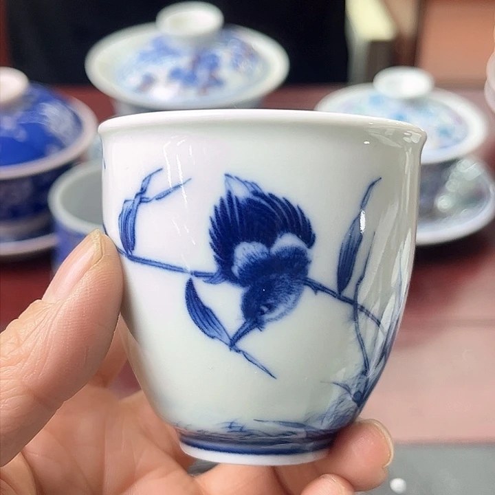 摆件景德镇陶瓷茶具摆件日用瓷8