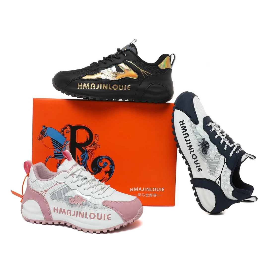 高端定制-四季厚底休闲百搭增高潮鞋鞋子男女情侣同款轻奢专柜888