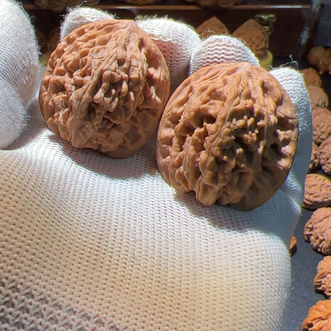 文玩核桃把件乄*。气壮山河