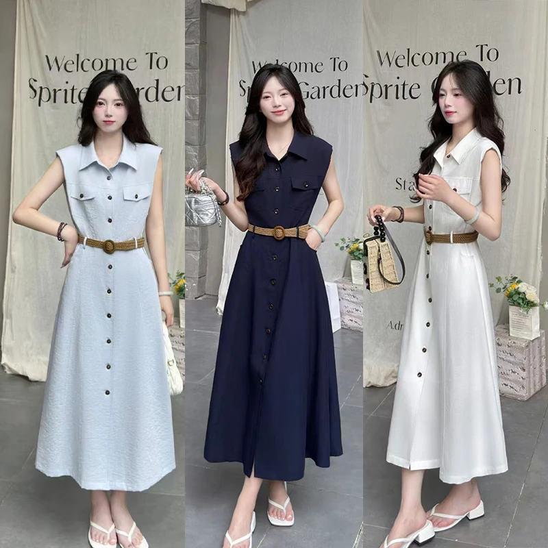 【丽丽专属】5B283衬衫裙（衣长120cm左右）