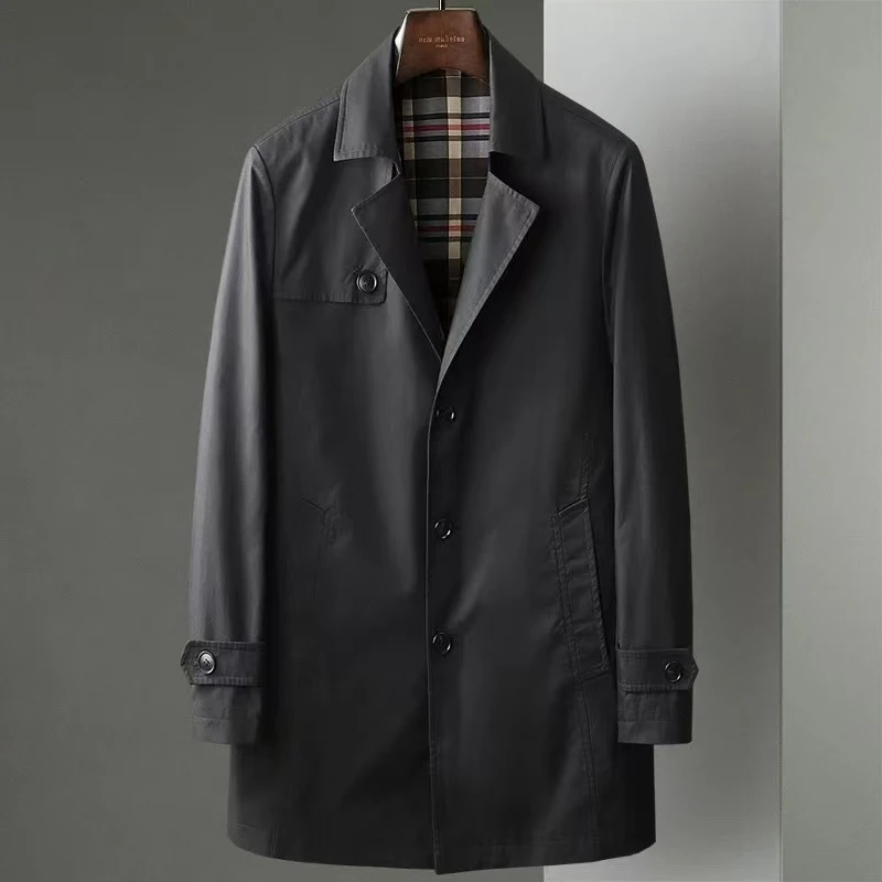 【官方款号】23558秋季爆款夹克外套时尚休闲百搭男士商务