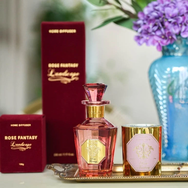 【奇居】玫瑰幻想粉钻香薰礼盒套装新年礼盒#FY2318-ROSE FANTASY