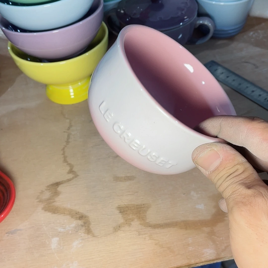 瓷片微瑕陶瓷餐具家用 四个