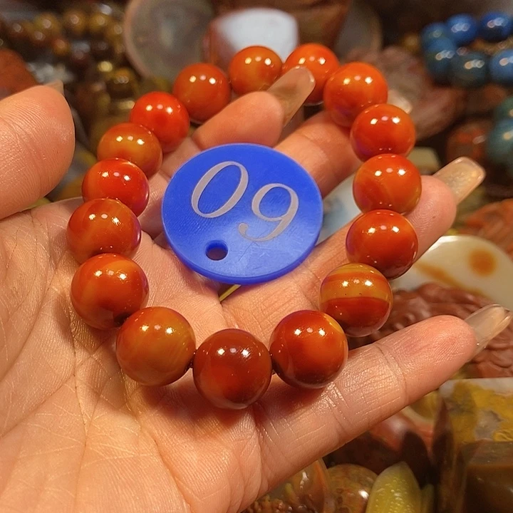 玛瑙/玉髓手链未镶嵌快****胖