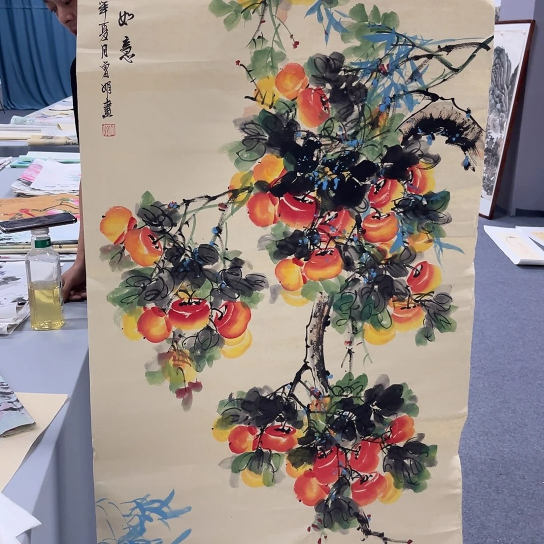 国画国画老师作品