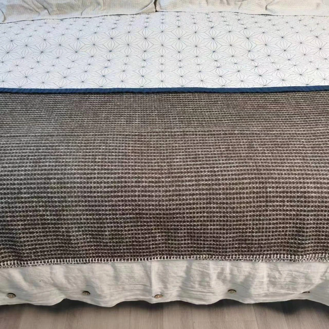 【高货】羊毛千鸟格轻奢盖毯