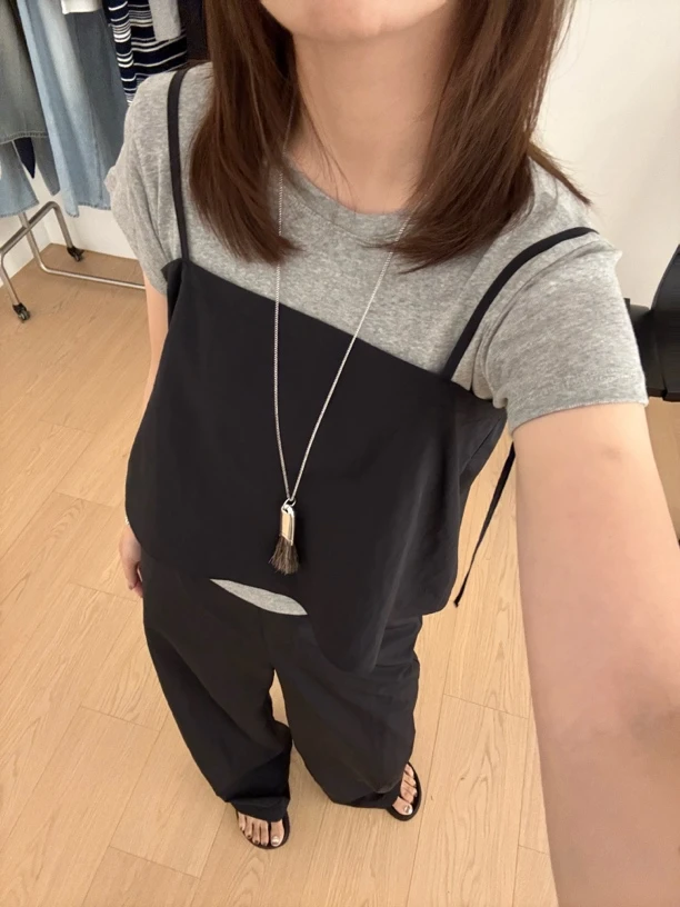 黑色两件套套装 集合