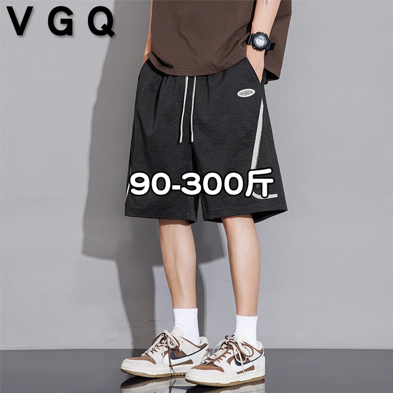 VGQ加肥加大码男士五分裤2025夏季新款胖子中裤百搭潮流短裤外穿