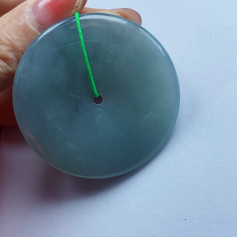 【闪购商品】翡翠颈饰未镶嵌天然翡翠A货平安扣