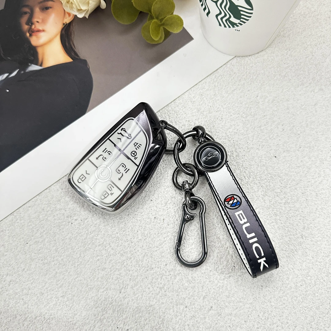 25款别克昂科威plus钥匙套昂科威s适用君威汽车威朗pro昂科拉壳扣