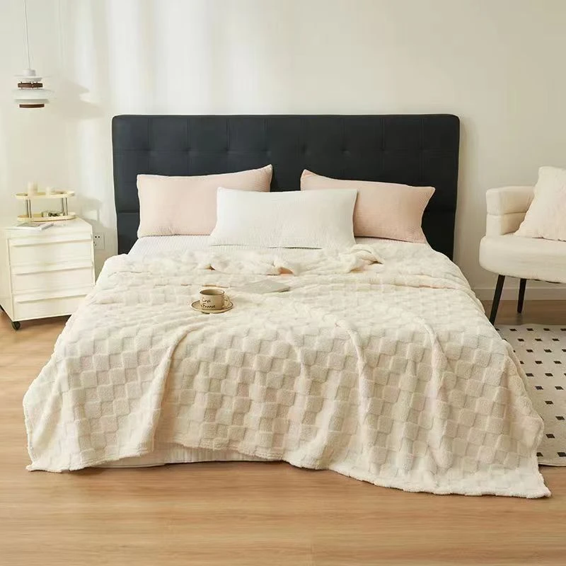 塔芙绒毛毯被加厚加绒四季通用