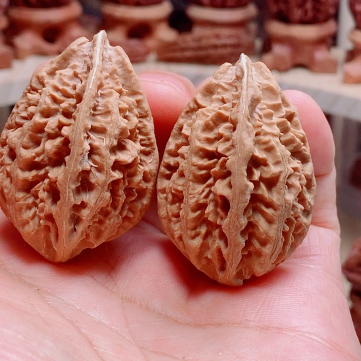 文玩核桃把件蚂蚁三叉戟