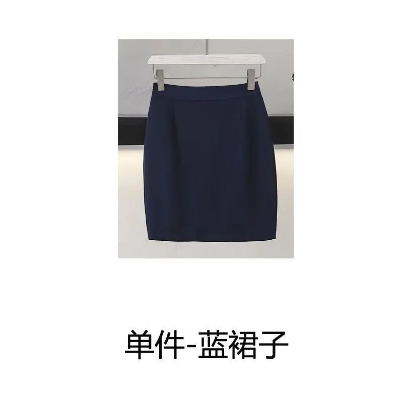 1095+（腰带）时尚新款短裙纯色自然腰半身裙子春夏