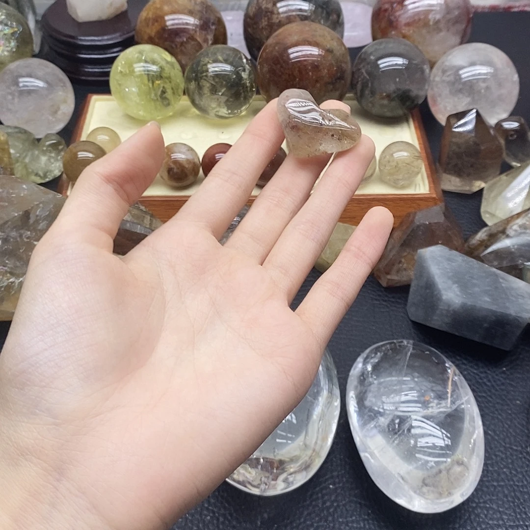 珠宝半成品水晶未镶嵌259水晶石