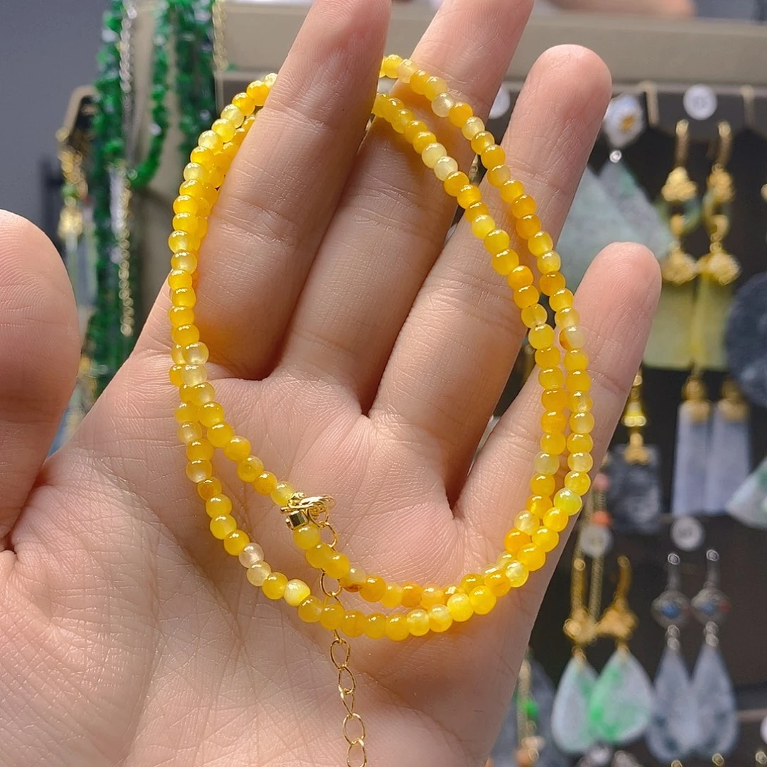 颈饰未镶嵌翡翠翡翠