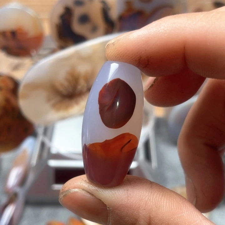 玛瑙/玉髓吊坠(不含链)未镶嵌