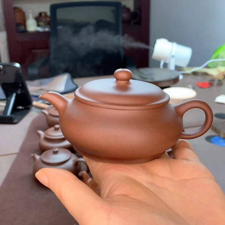 茶壶紫砂?****?紫泥，明炉，160c c