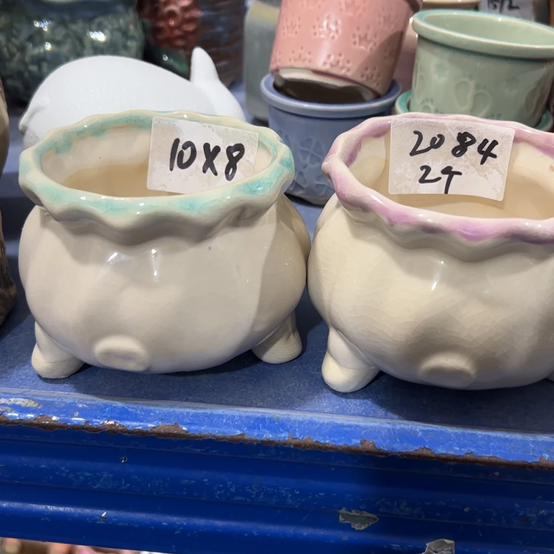 陶瓷多肉小花盆@@2084