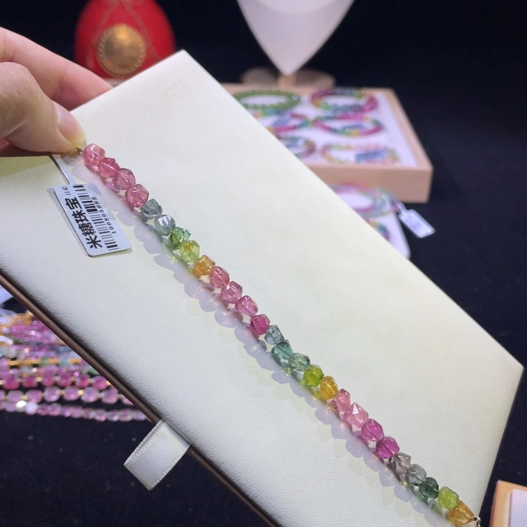 未镶嵌手链碧玺A28碧玺手串