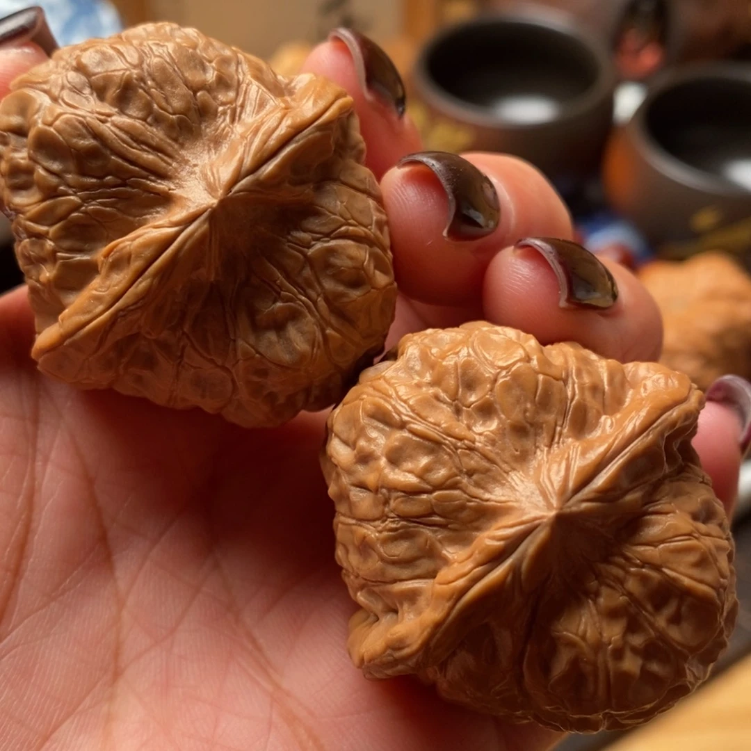 把件文玩核桃40尺全品南瓜墩