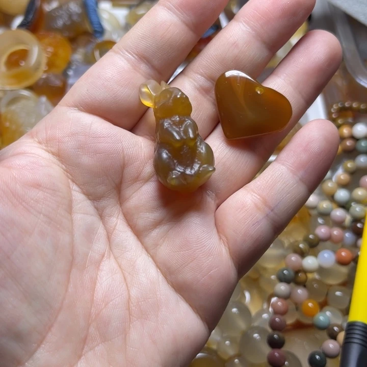 玛瑙/玉髓颈饰未镶嵌人****逢0020