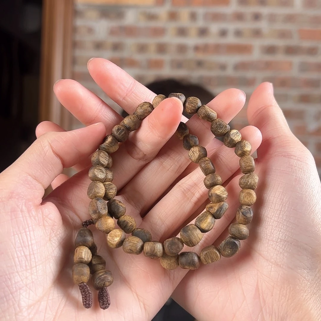 沉香手串保10g 金沙叶沉水浮留疤多样性发货一条