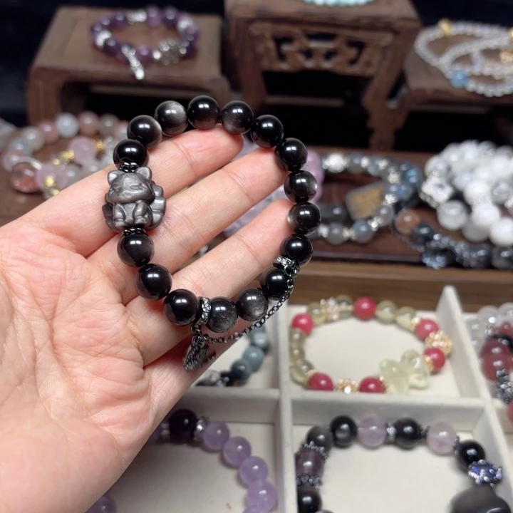 水晶手链未镶嵌金薇薇