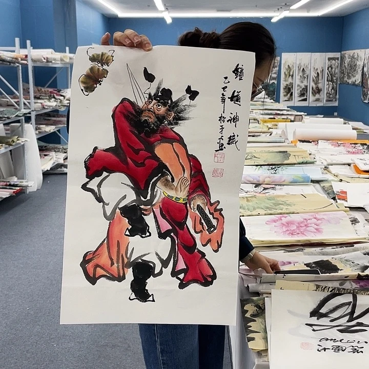 国画纯手绘国画作品