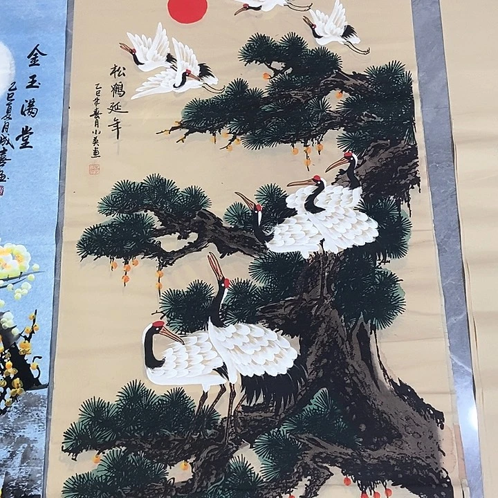 小周画廊的直播间
