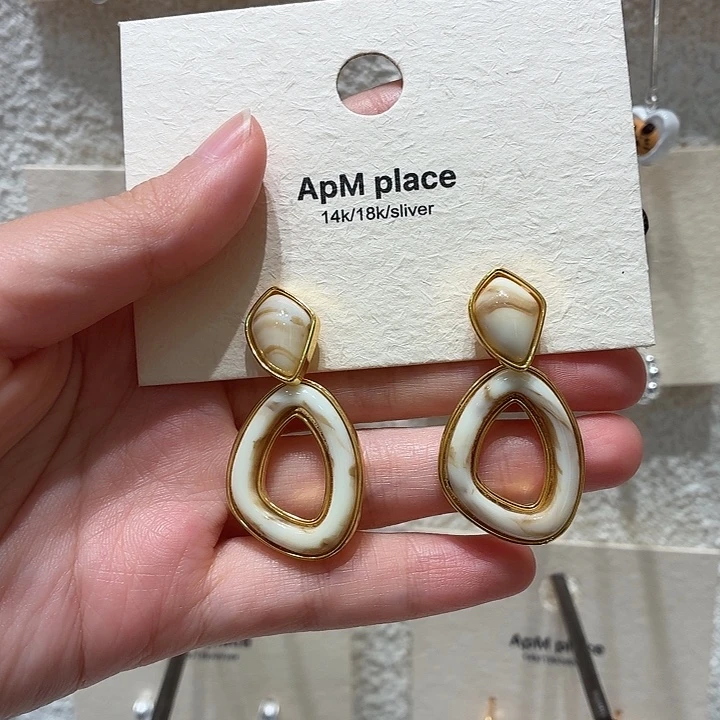 大理石纯铜合金日常简约通勤款