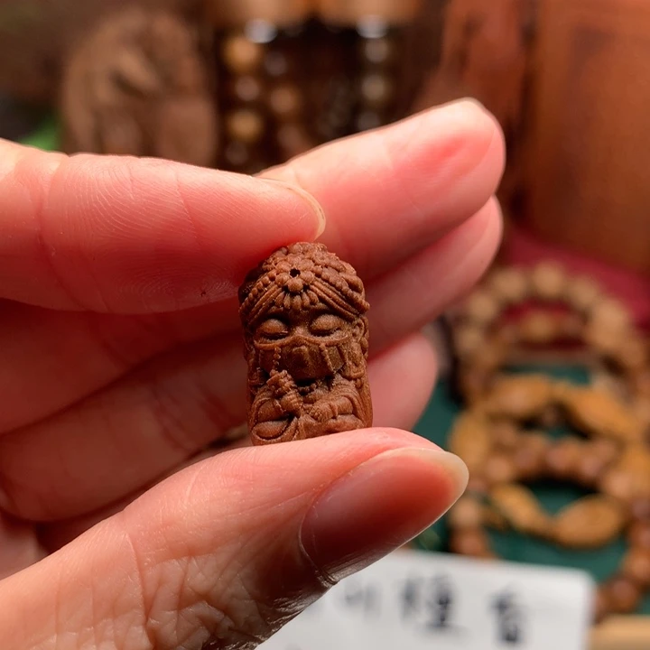 檀香木吊坠老山檀扎基吊坠