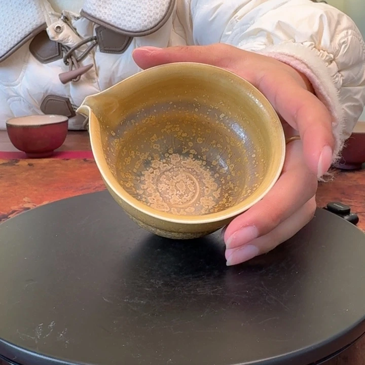 公道杯传统工艺茶器作品