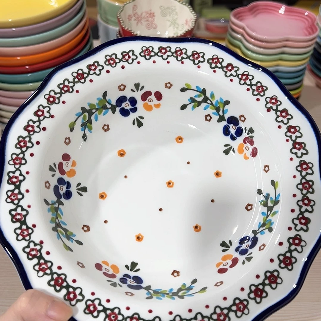 陶瓷 ++夏瑾++大草帽 花色 一个