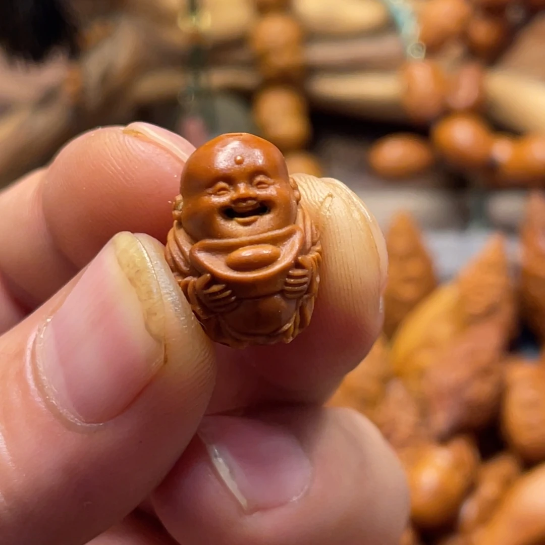 丫***丫橄榄核手串/手链小弥勒499