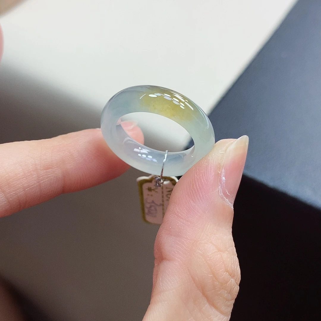 翡翠戒指未镶嵌11号