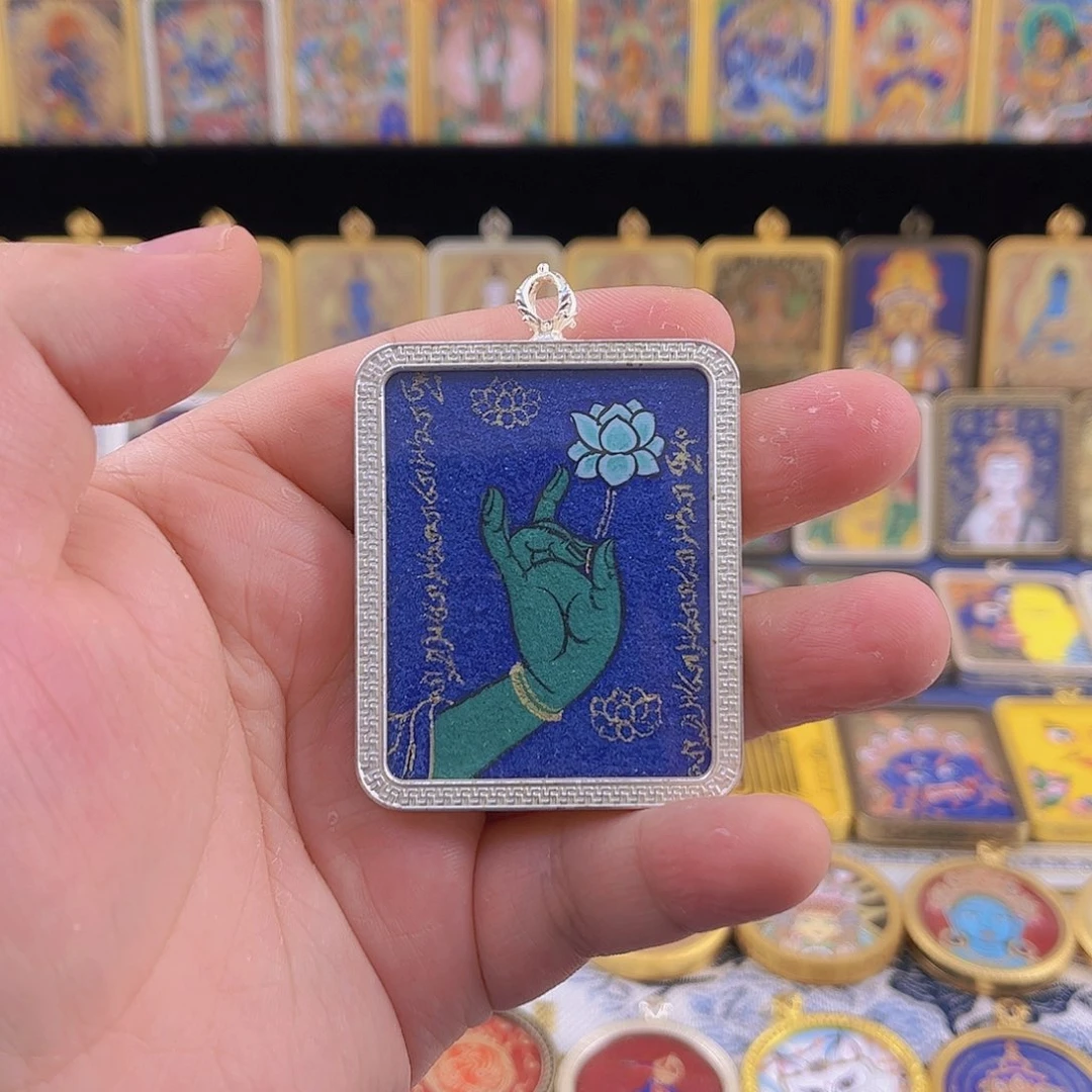 青海热贡纯手绘唐卡