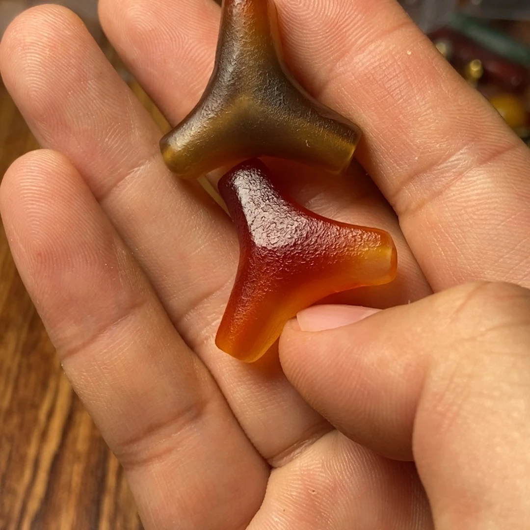 L***J玛瑙/玉髓珠子未镶嵌