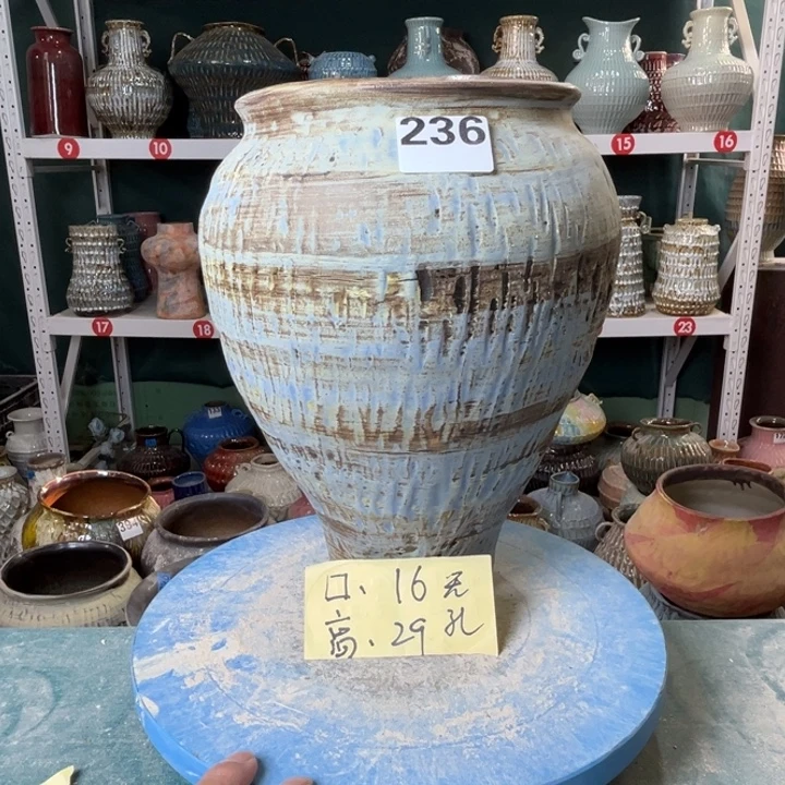 景德镇陶瓷花盆花器236