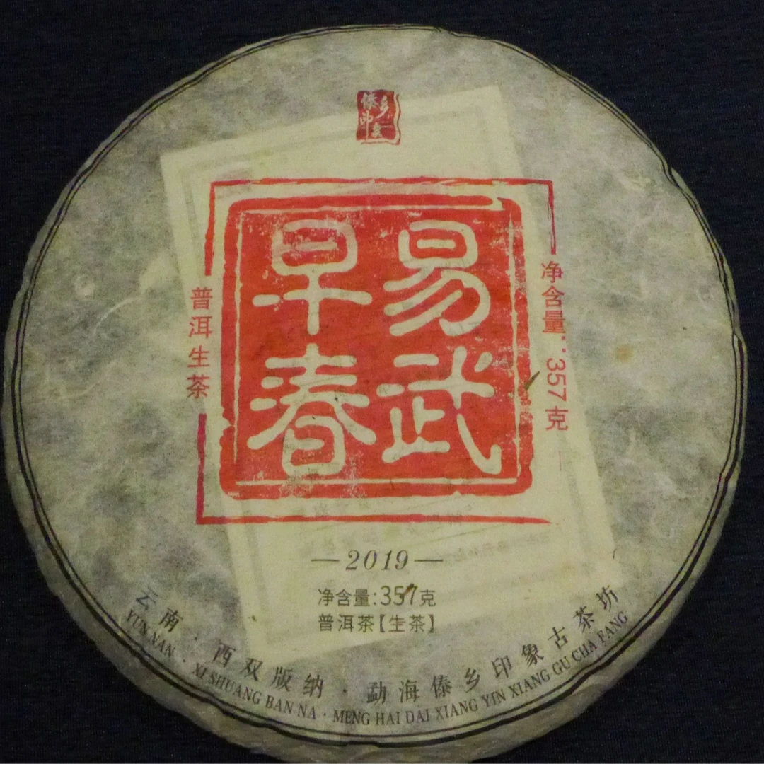 傣乡印象2019年 易武早春 普洱生茶 357g
